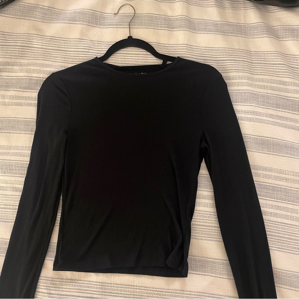 Abercrombie Long Sleeve Ribbed Top